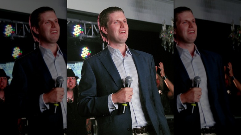 Eric Trump smiling