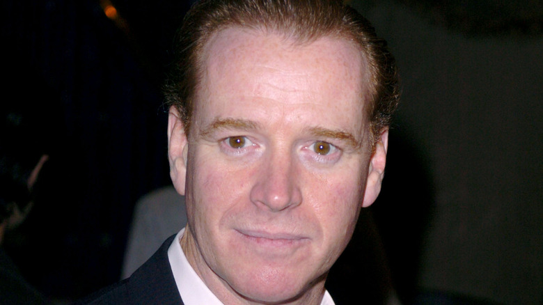 James Hewitt looking morose