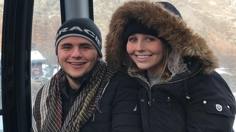 Prince Jackson and Molly Schirmang smiling