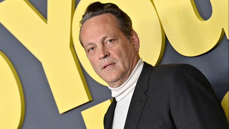 Vince Vaughn white turtleneck