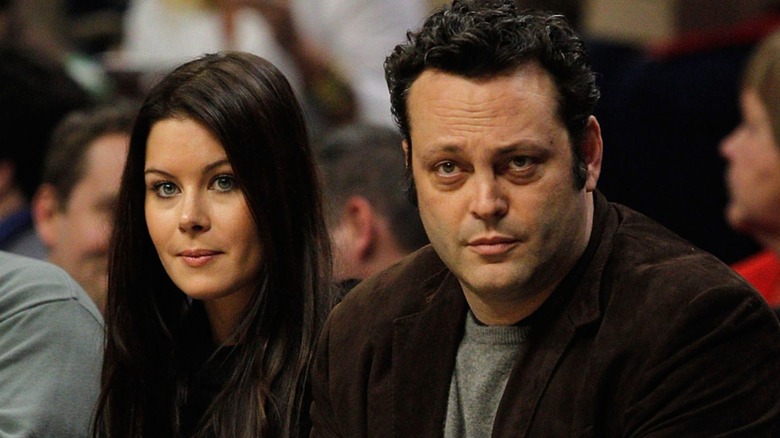 Kyla Weber and Vince Vaughn