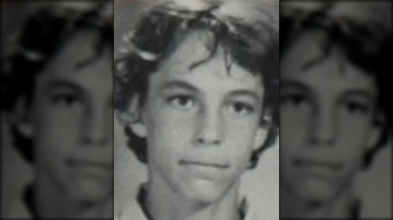 Vince Vaughn's freshman year yearbook photo