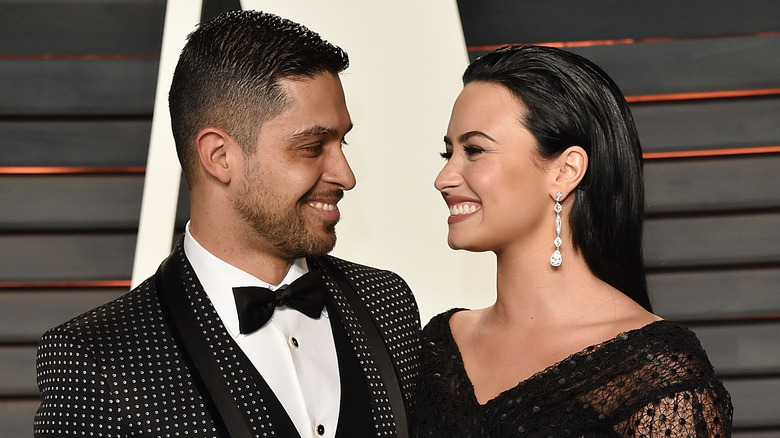 Wilmer Valderrama and Demi Lovato