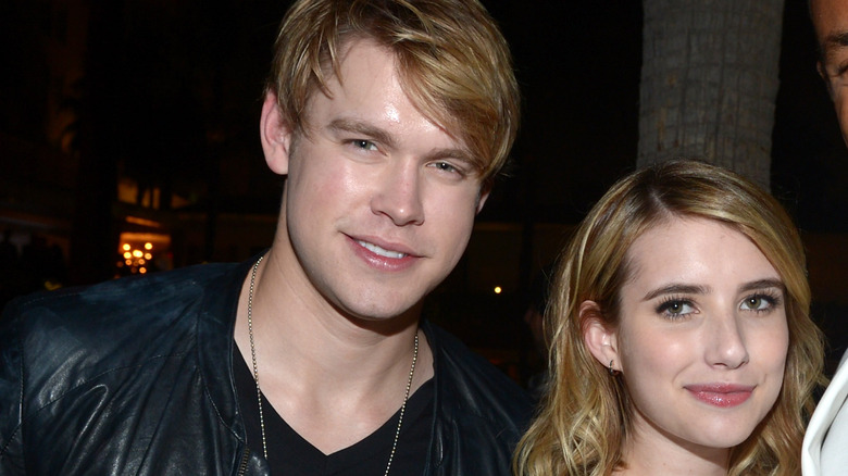 Emma Roberts and Chord Overstreet