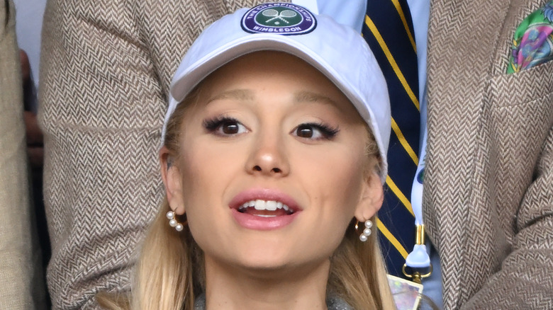 Ariana grande in baseball cap