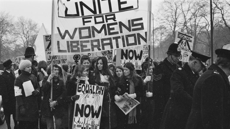 Women's liberation movement march