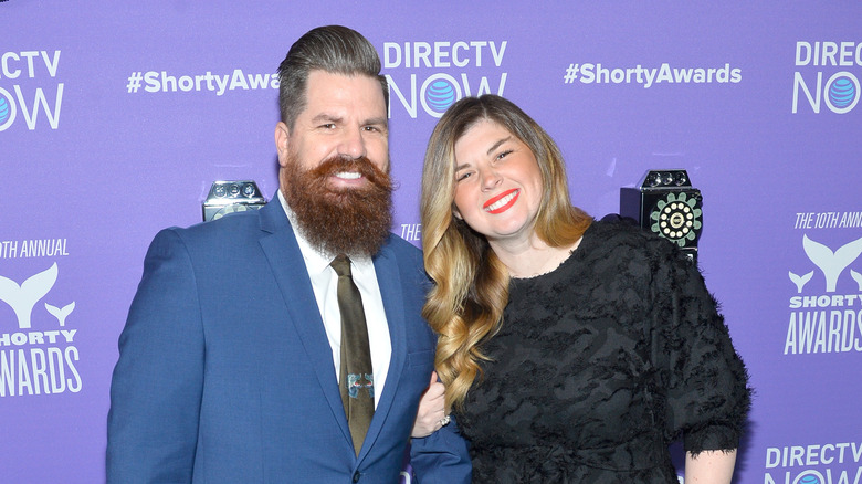 Andy Meredith (L) and Candis Meredith attend the 10th Annual Shorty Awards