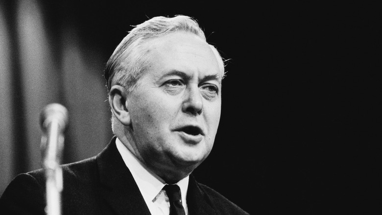 Prime Minister Harold Wilson