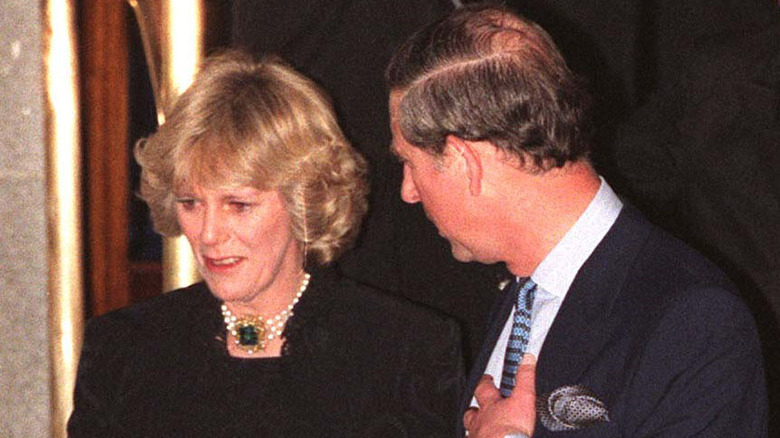 Camilla Parker Bowles Prince Charles at Ritz