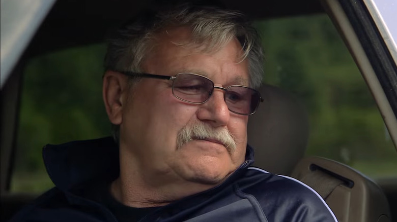 David Blankenship seated in a car