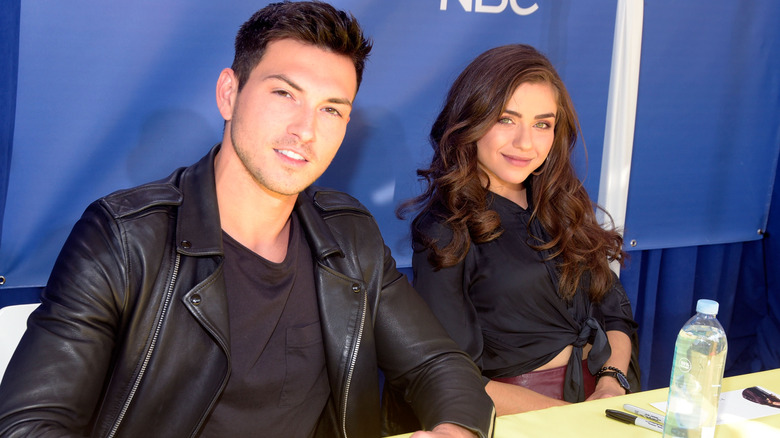 Robert Scott Wilson and Victoria Konefal at an event. 