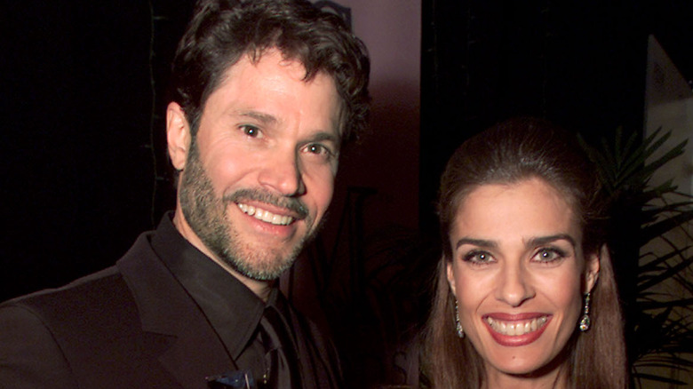 Peter Reckell and Kristian Alfonso at an event. 