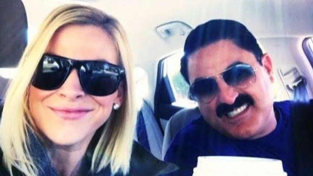 Taylor Spellman and Reza Farahan take selfie