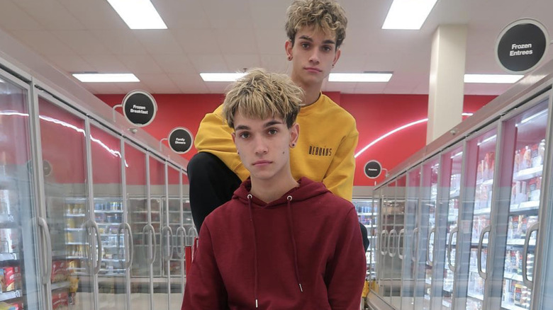 The Dobre Twins at Target