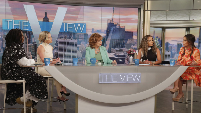 Hosts of The View on set