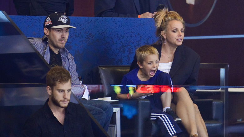 Davud Lucado, Britney Spears and son