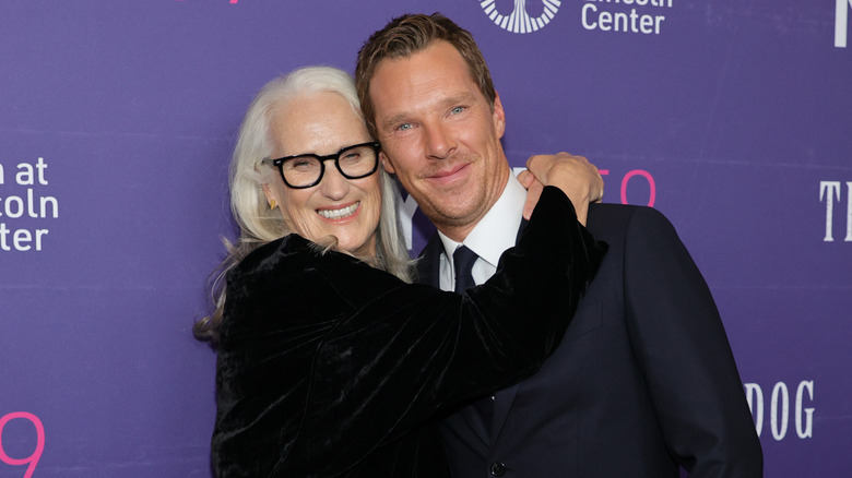 Jane Campion and Benedict Cumberbatch