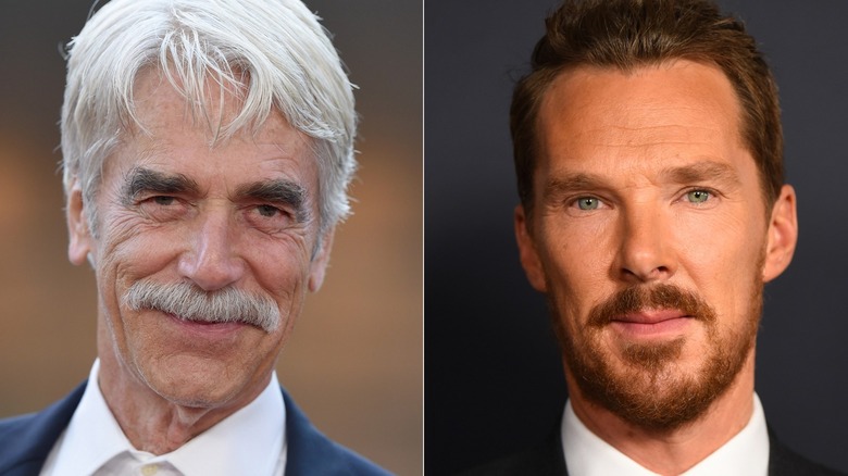 Sam Elliott and Benedict Cumberbatch