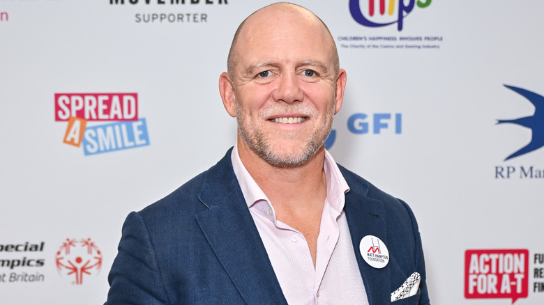 Mike Tindall smiling