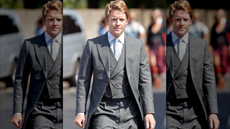 Hugh Grosvenor in a formal suit