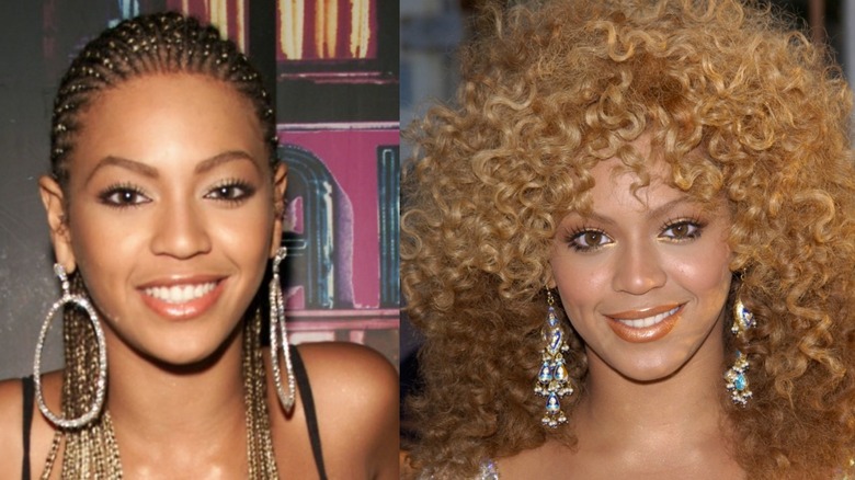 Beyonce rocking micro braids on the red carpet