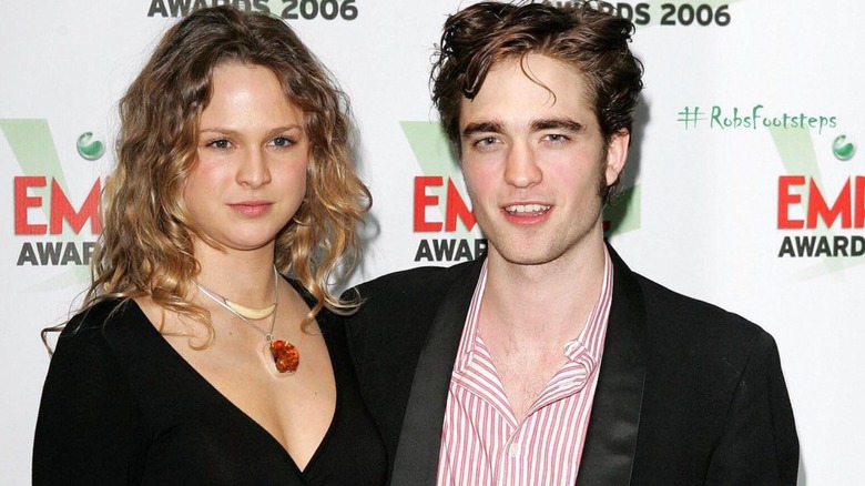 Model Nina Schubert and actor Robert Pattinson