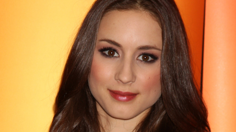 troian bellisario closed mouth smile