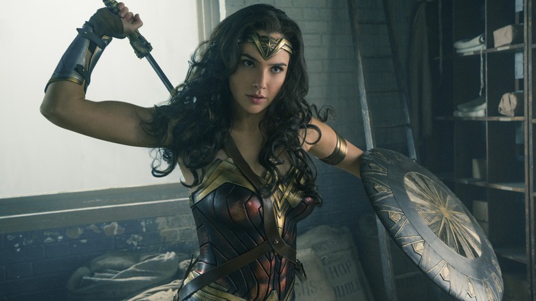 Gal Gadot channelling Wonder Woman and saving the day