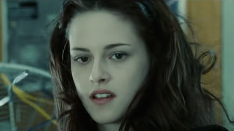 Kristen Stewart in the Twilight movie