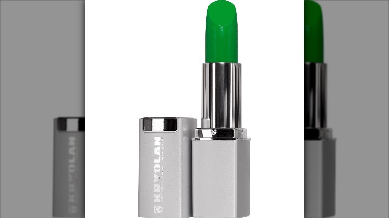 Kryolan's Lipstick UV in UV Green