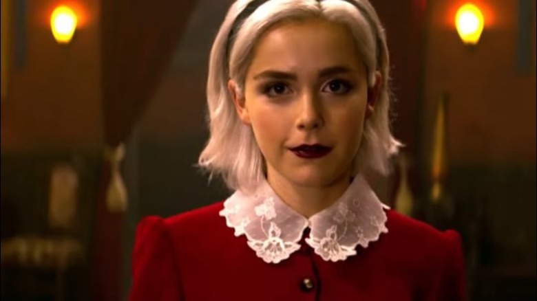 Kiernan Shipka in The Chilling Adventures of Sabrina