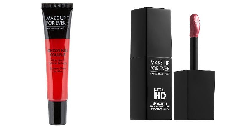 Two Make Up For Ever lip glosses