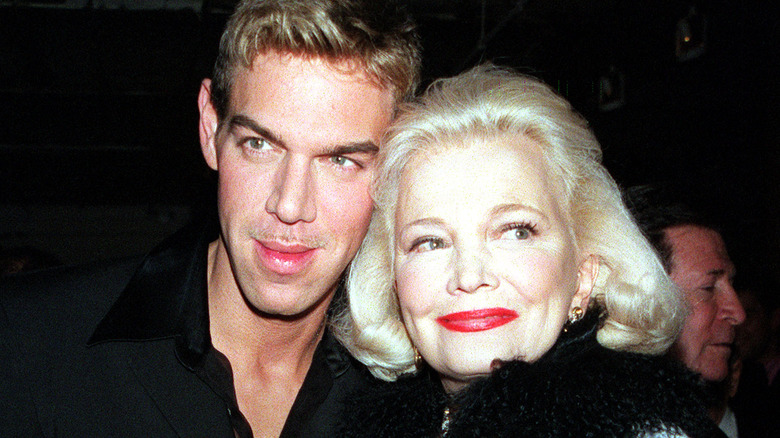 Kevyn Aucoin with Gena Rowlands 