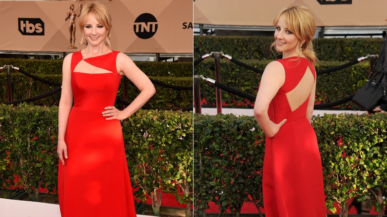 Melissa Rauch at the 2016 SAG Awards