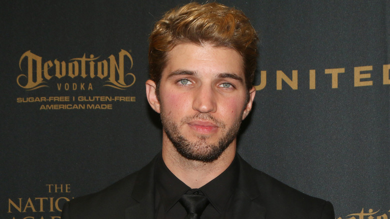 Bryan Craig looking serious