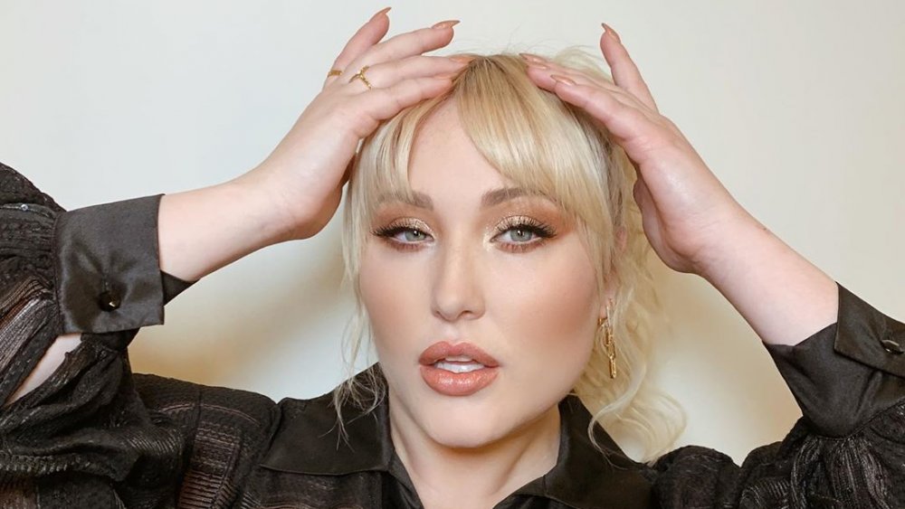 Hayley Hasselhof with bangs