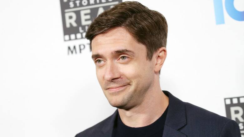 Topher Grace pictured during an event