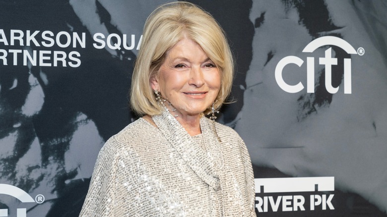 Martha Stewart smiling red carpet