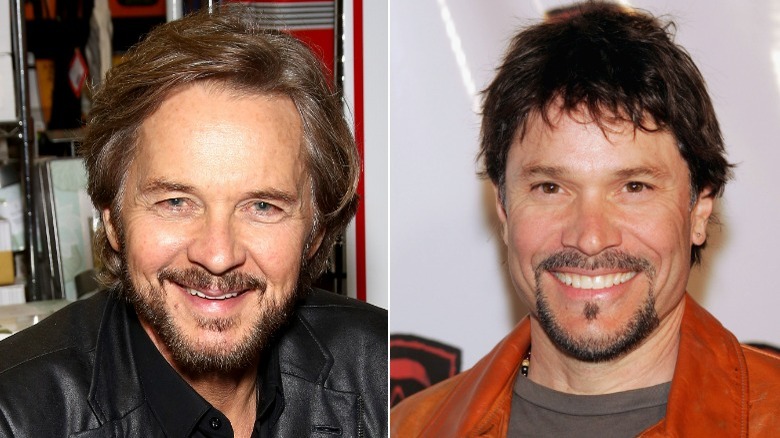 Stephen Nichols and Peter Reckell smiling