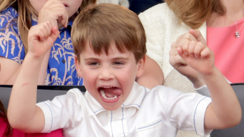 Prince Louis at queen's platinum jubilee