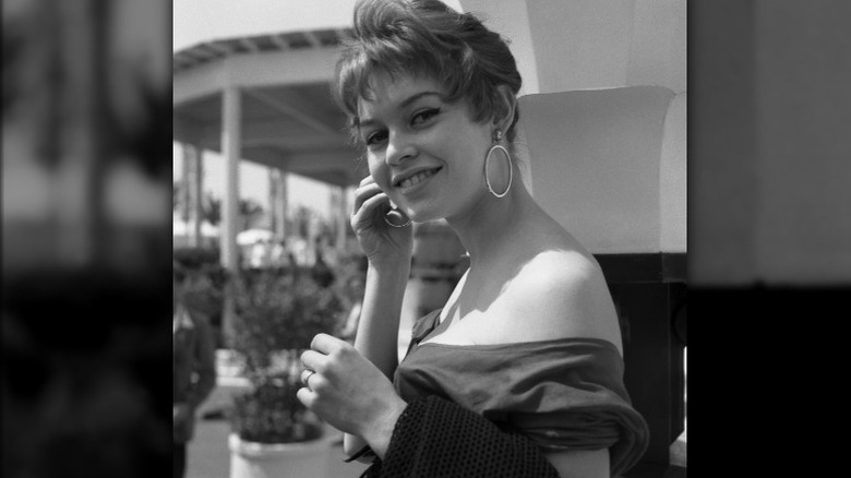 Brigitte Bardot smiling 