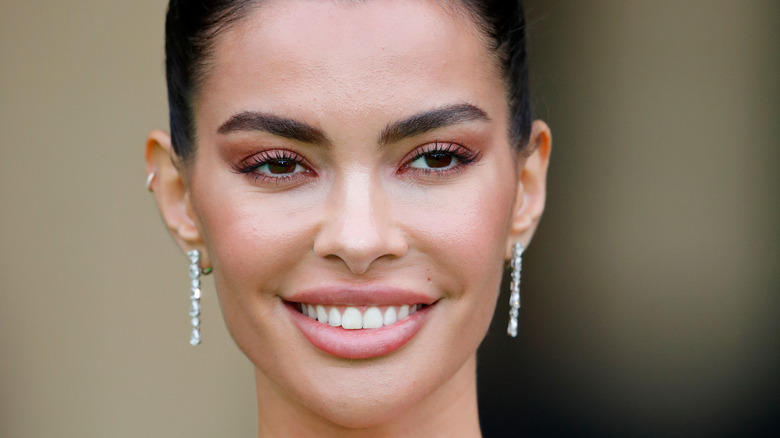 Joana Sanz smiling on the red carpet 