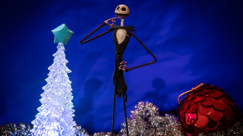 Home decor featuring Jack Skellington from "The Nightmare Before Christmas"