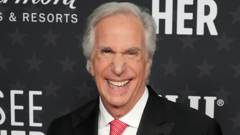 Henry Winkler smiling