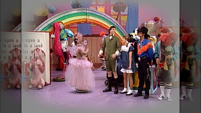 Still from the dream sequence of the "Full House" episode "Bye, Bye Birdie"