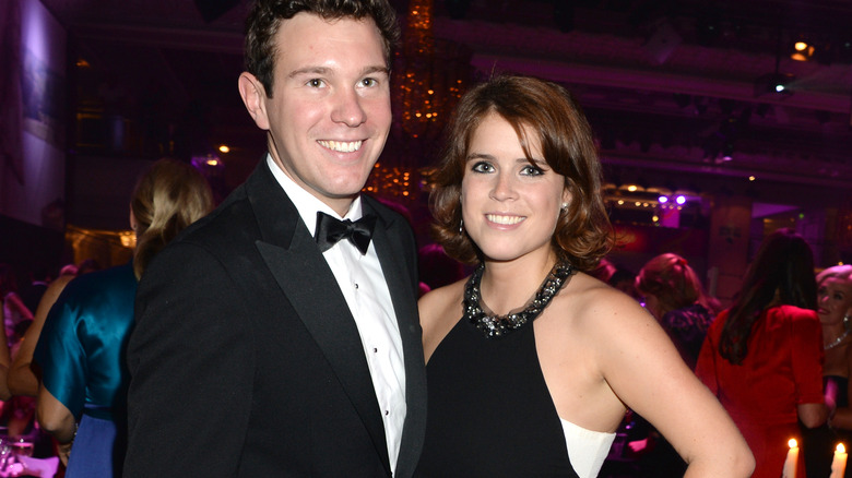 Princess Eugenie and Jack Brooksbank at event