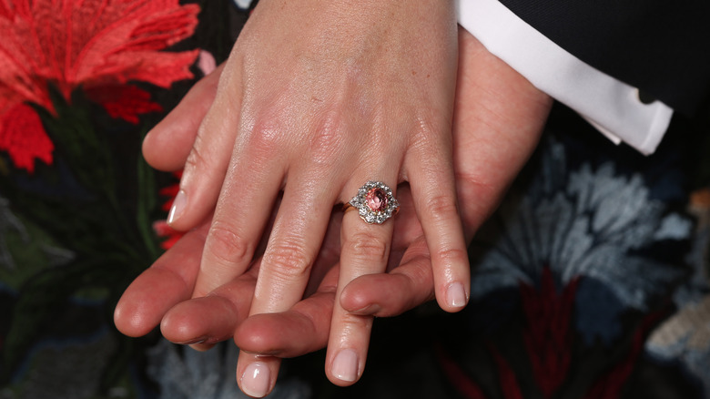 Princess Eugenie's engagement ring