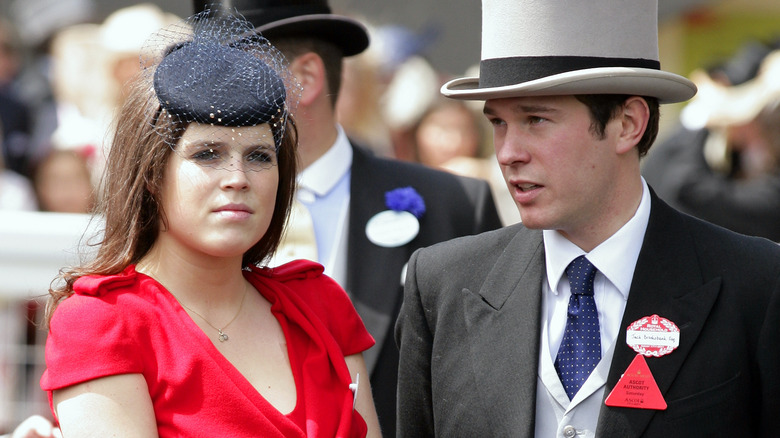 Princess Eugenie and Jack Brooksbank at the races