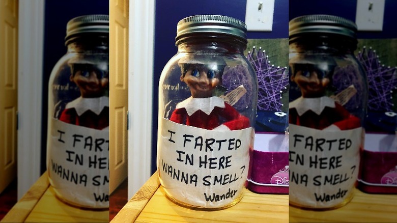 Elf in a jar