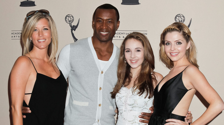 General Hospital stars Laura Wright, Sean Blakemore, Haley Pullos, and Jen Lilley